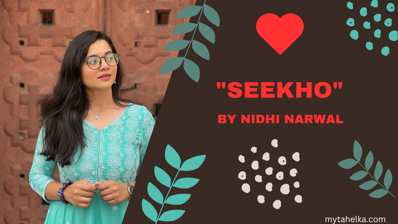 Best Hindi Motivational Poetry | Seekho Poetry lyrics by Nidhi Narwal